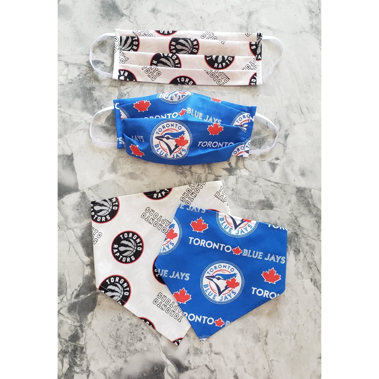 Toronto Blue Jays Doggy Bandanna by Jumping Jake Dog Co. 